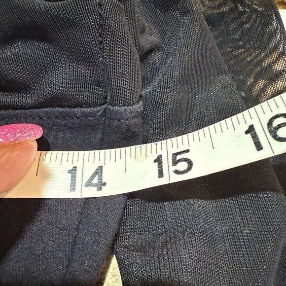 Forever 21 Black Long Sleeve Mini Dress Size Small - Picture 8 of 10